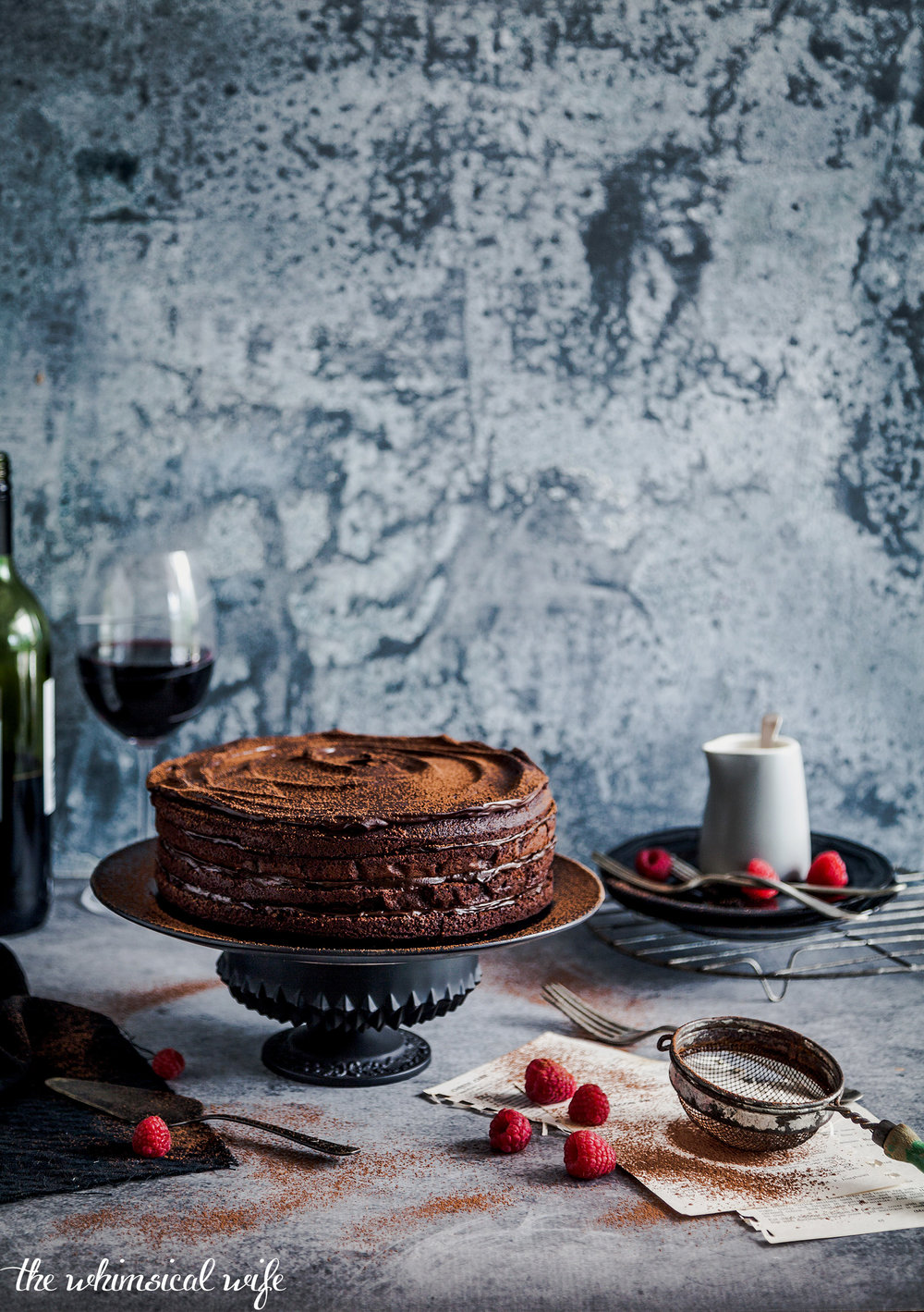 30 Cakes In 30 Days: 1. Dark Chocolate Espresso Mudcake {GF, DF}